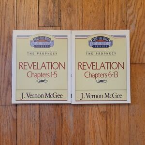 Thomas‎ Nelson Revelation Commentary Books J Vernon McGee Thru the Bible Set